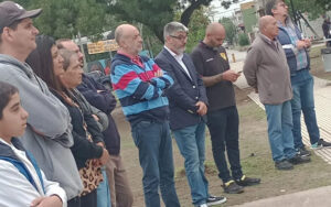 ÁNGEL GARCÍA EN ACTO HOMENAJE A LOS VETERANOS Y CAÍDOS EN MALVINAS