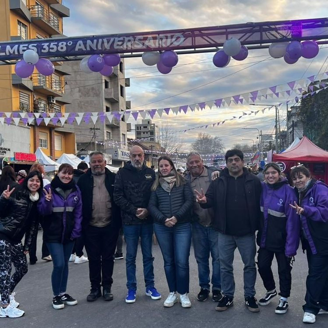 EN EL FESTIVAL SOMOS QUILMES POR EL 358° ANIVERSARIO DE LA CIUDAD
